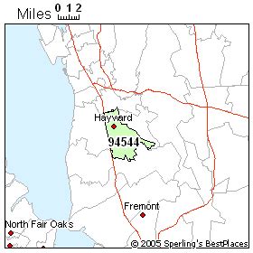 Hayward Zip Codes