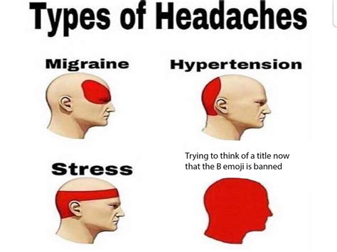 Funny headache meme template with a dog