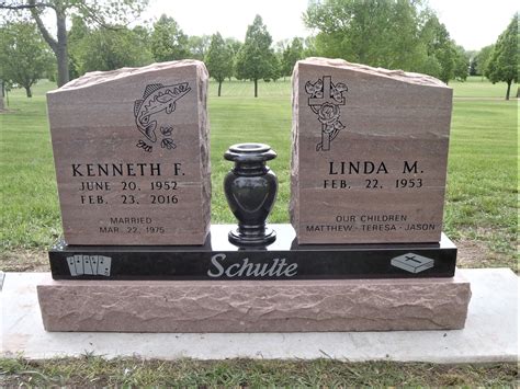 Headstone design template