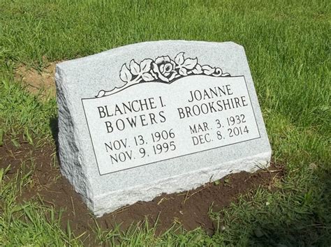 Headstone template example