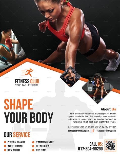 Health and Fitness Flyer Templates