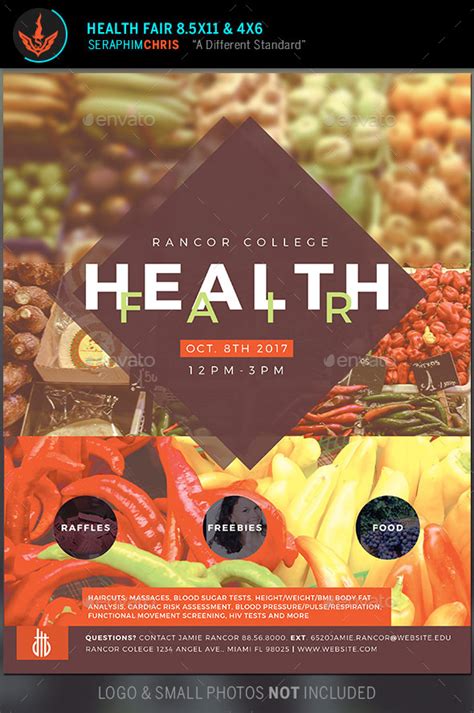 Health Fair Flyer Template 2