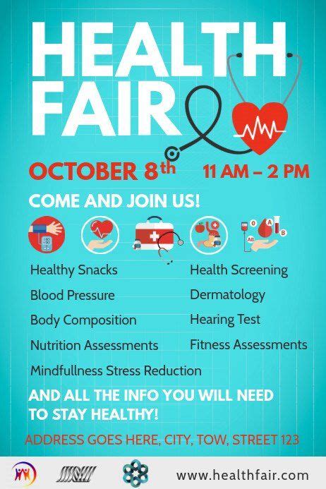 Health Fair Flyer Template 6