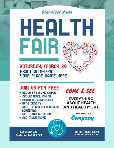 Health Fair Flyer Templates