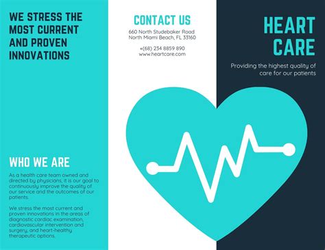 Health Insurance Brochure Template