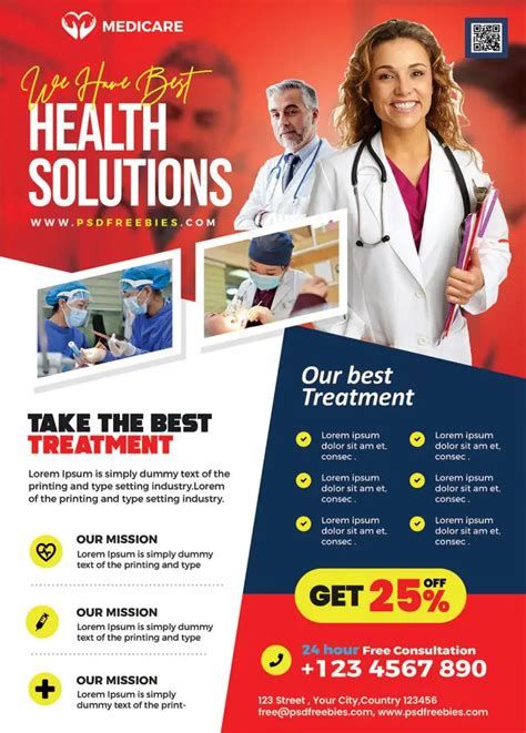 Example of a health promotion flyer focusing on nutrition