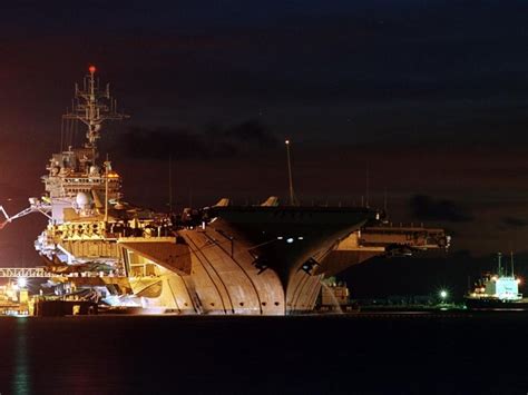 Health risks USS Kitty Hawk