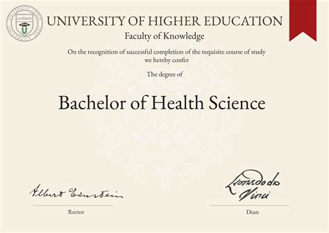 Health Science Bachelor Degree