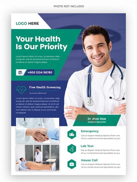 Health and Wellness Flyer Template