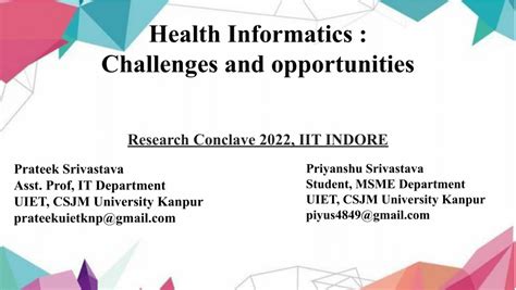 Challenges and Limitations of Healthcare Informatics