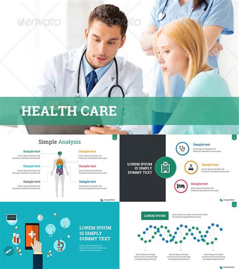 Healthcare PowerPoint Template Free