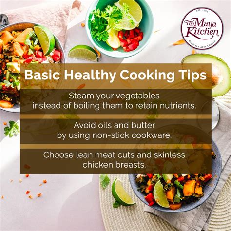 Healthy Cooking Tips