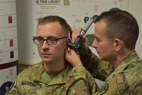 Hearing requirements for military