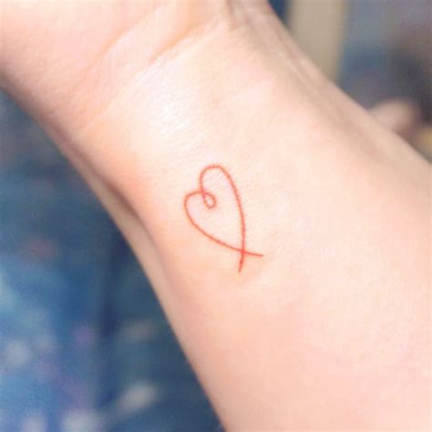 Heart health tattoos for awareness