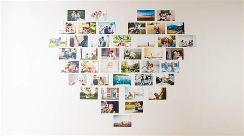 Heart Photo Wall Ideas Inspiration