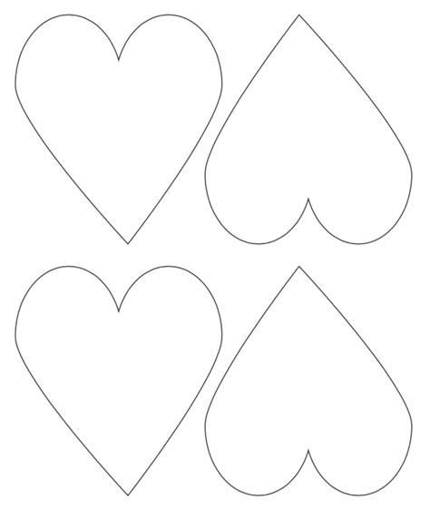 Heart Template 4