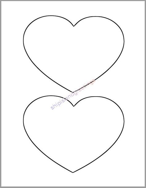 Heart Template 6