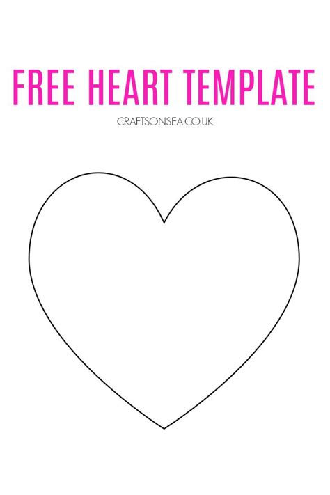 Heart template crafting ideas