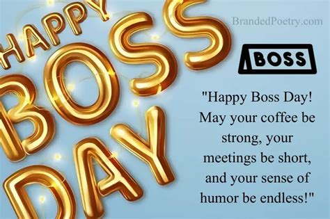 Heartfelt and Sentimental Boss Day Card