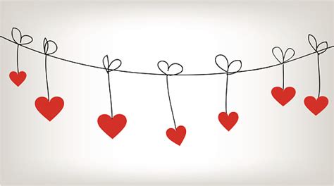 Hearts on a string