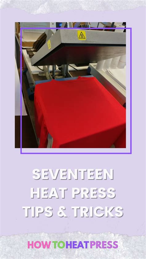 Heat Press Tips and Tricks