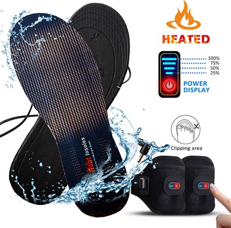 Heated Insoles for Aching Feet Relief