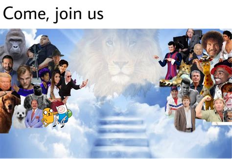 Create Your Own Heaven Meme Template