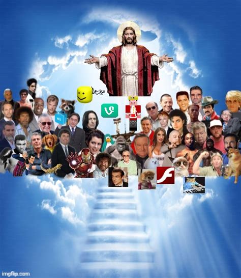 Heaven Meme Template Image 7