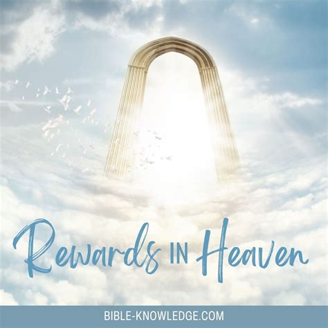 A person receiving their heavenly reward