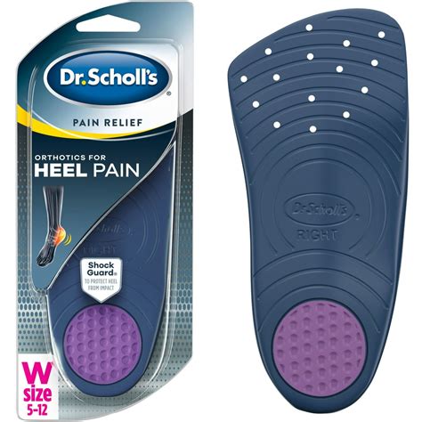 Heel pain relief with arch insoles