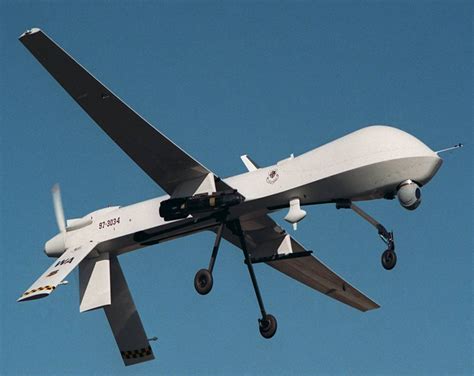 Hellfire missile on a Predator UAV