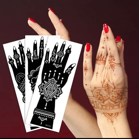 Benefits of Using Henna Stencil Patterns