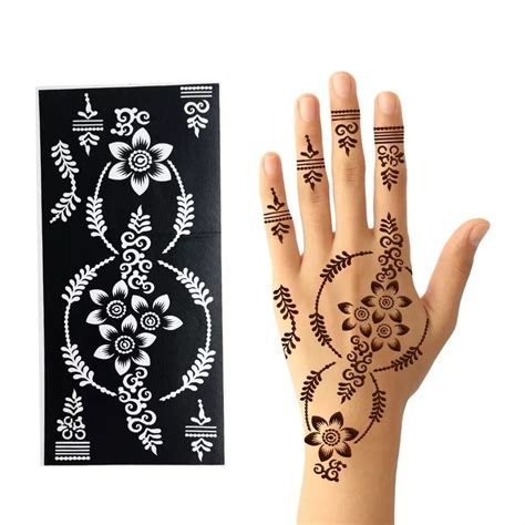 Henna Stencil Pattern 1