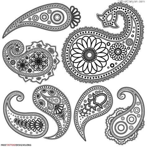 Henna Stencil Pattern 8