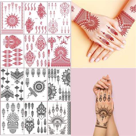 Henna Tattoo Stickers