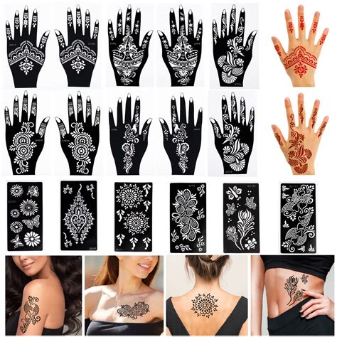 Henna Tattoo Stickers for Women