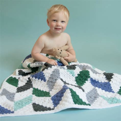 Herringbone Baby Blanket