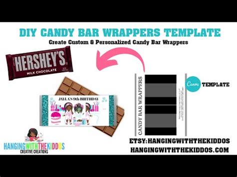 Hershey Bar Wrapper Template Download