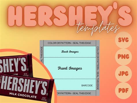 Free Hershey's Wrapper Template Download