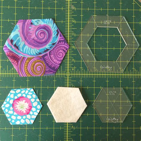 Hexagon Quilt Template