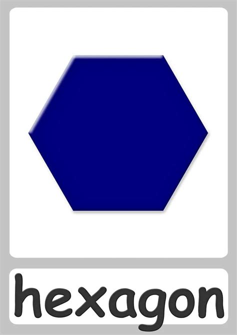 Hexagon Shape Flashcards