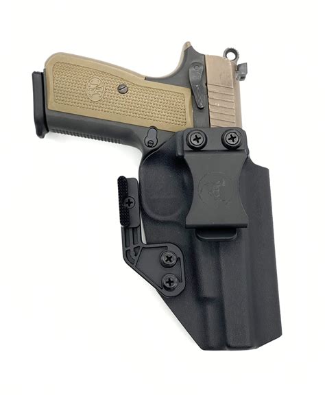 Hi-Power pistol in a holster