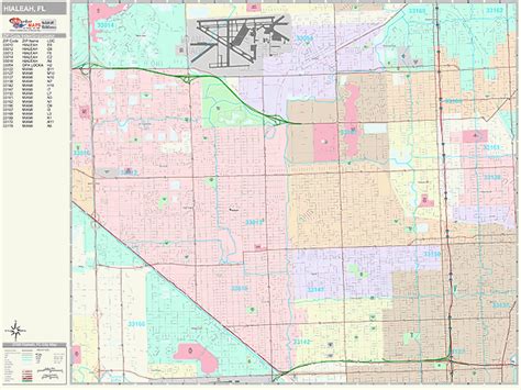 Hialeah Zip Code Map