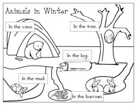 Free Hibernation Printables for Kids