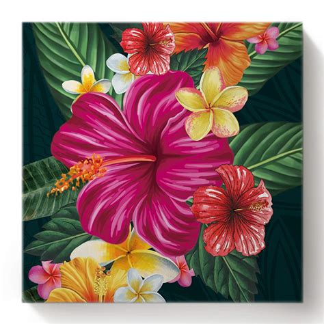 Hibiscus motif in art and culture