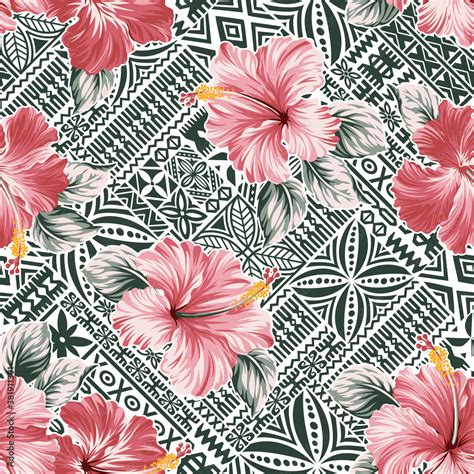 Hibiscus motif in culture