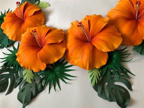 Hibiscus motif in home decor