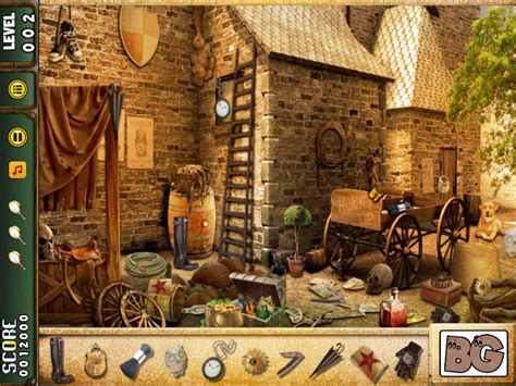 Hidden Object Games with Clues