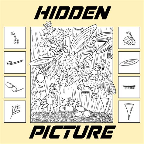 Hidden Objects Printable Tips