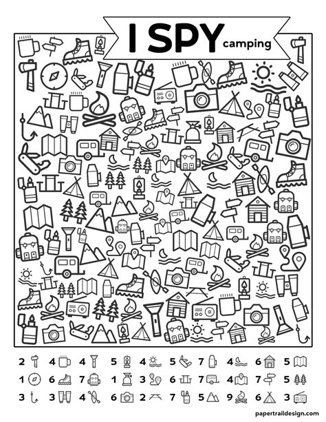 hidden object ispy printables for kids